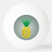 Balle De Ping Pong Ananas géométrique (Devant)