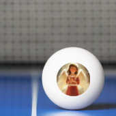 Balle De Ping Pong Ange de Noël (4) (Filet)