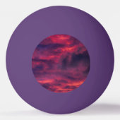 Balle De Ping Pong août rouge (Dos)