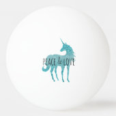 Balle De Ping Pong Aqua Parties scintillant Sparkle Unicorn (Devant)