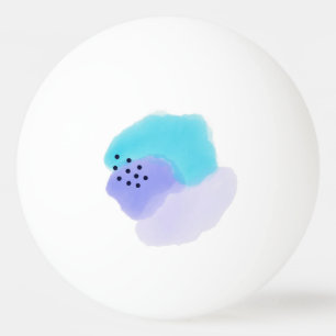 Balle De Ping Pong Aquarelle brosse