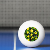 Balle De Ping Pong Aquarelle Citron 2 (Filet)