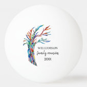 Balle De Ping Pong Arborescence familiale (Dos)