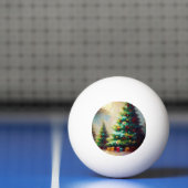 Balle De Ping Pong Arbres de Noël (2) (Filet)