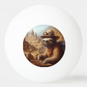 Balle De Ping Pong Archéologue Sloth (Dos)