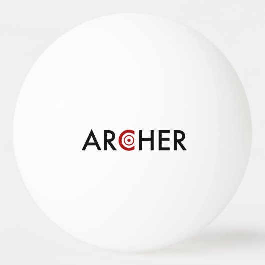 Balle De Ping Pong Archer (Devant)