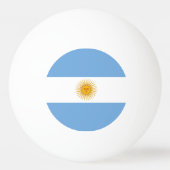 Balle De Ping Pong Argentina flag (Dos)