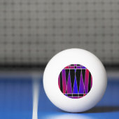 Balle De Ping Pong Art déco "fracturé" par Kenneth Yoncich (Filet)