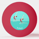 Balle De Ping Pong Artistic Swimming (Dos)