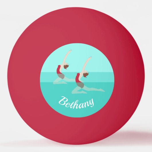 Balle De Ping Pong Artistic Swimming (Devant)