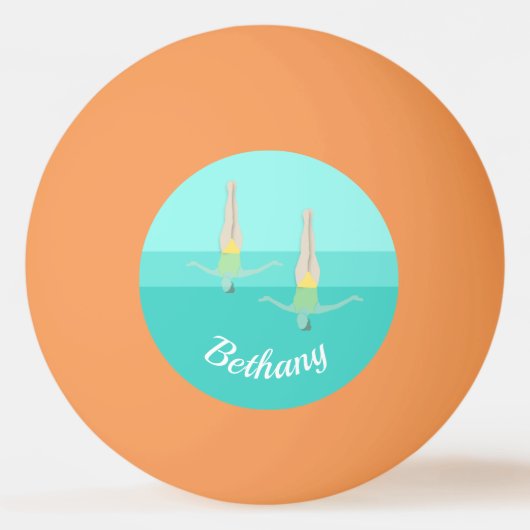 Balle De Ping Pong Artistic Swimming (Devant)