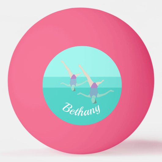 Balle De Ping Pong Artistic Swimming (Devant)