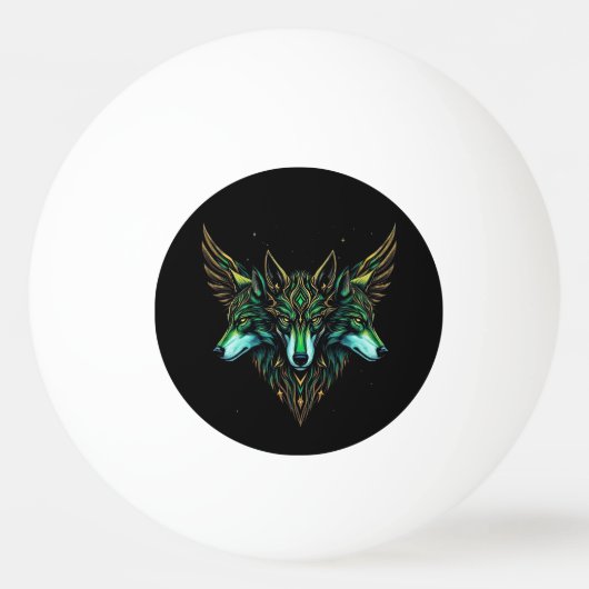 Balle De Ping Pong Astral Wolves (Devant)