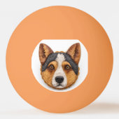Balle De Ping Pong Australian Cattle Dog 3D inspiré (Dos)