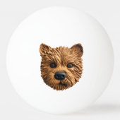 Balle De Ping Pong Australian Terrier Dog 3D inspiré (Devant)