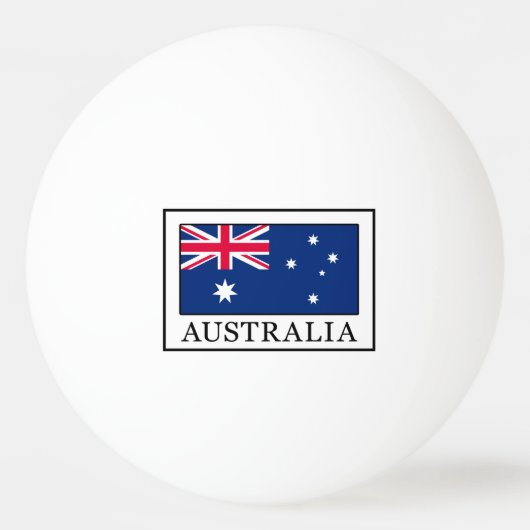 Balle De Ping Pong Australie (Devant)