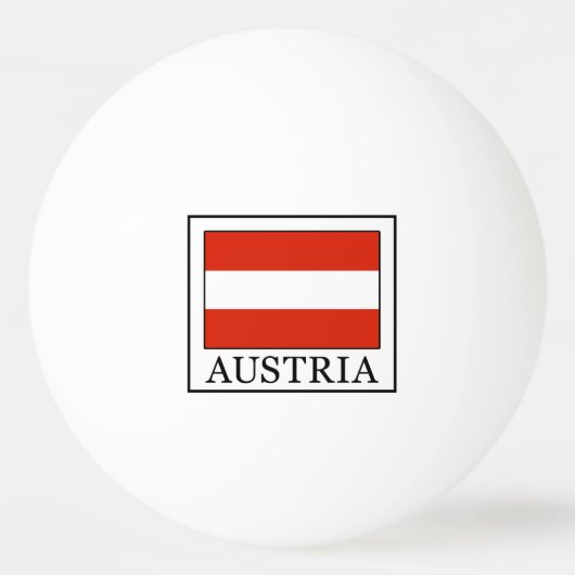 Balle De Ping Pong Autriche (Devant)