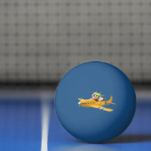 Balle De Ping Pong Aventure en vol avec chien (Filet)