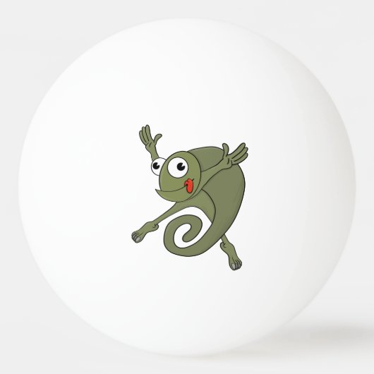 Balle De Ping Pong Awesome Chameleon (Dos)