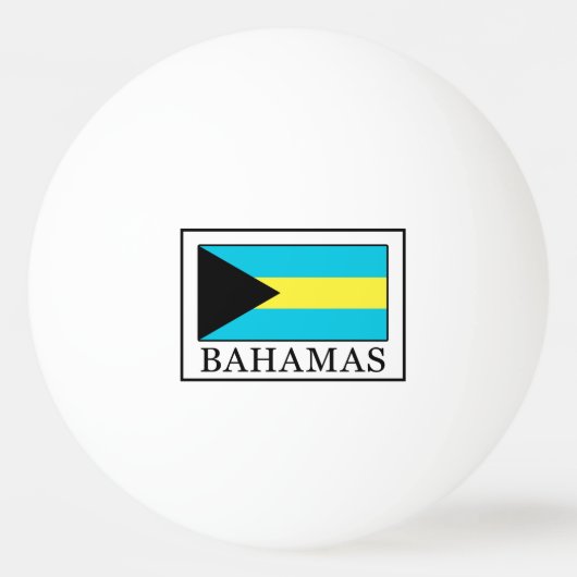 Balle De Ping Pong Bahamas (Devant)