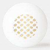 Balle De Ping Pong Baisers Brillants (Dos)
