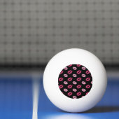 Balle De Ping Pong Baisers Roses (Filet)