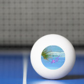 Balle De Ping Pong Bal rose bleu océan (Filet)