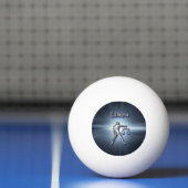 Balle De Ping Pong Balance de chrome (Filet)