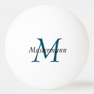 Balle De Ping Pong Balles de ping-pong personnalisées avec monogramm