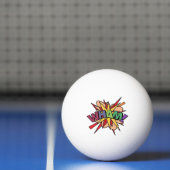 Balle De Ping Pong BD WHAM Drôle Moderne Cool (Filet)