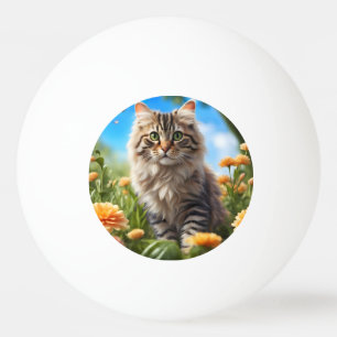 Balle De Ping Pong Beau chats beau jardin