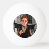 Balle De Ping Pong Belle Sorcière (Dos)