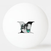 Balle De Ping Pong bff - tourterelles (Dos)