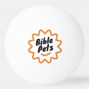 Balle De Ping Pong Bible Animaux Temps de bain Sports Boules d'eau