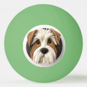 Balle De Ping Pong Biewer Terrier Dog 3D inspiré (Dos)