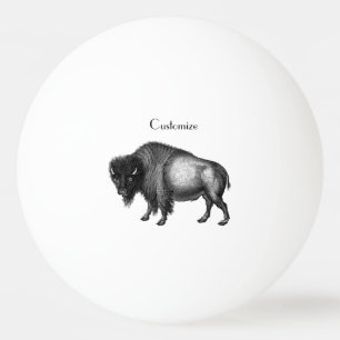 Balle De Ping Pong Big Bison Buffalo Thunder-Cove   