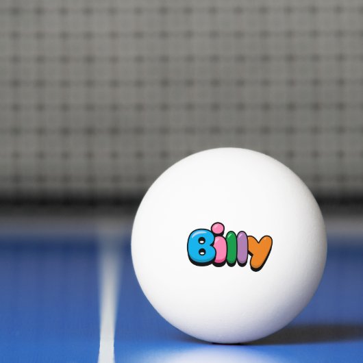 Balle De Ping Pong Billy (Filet)