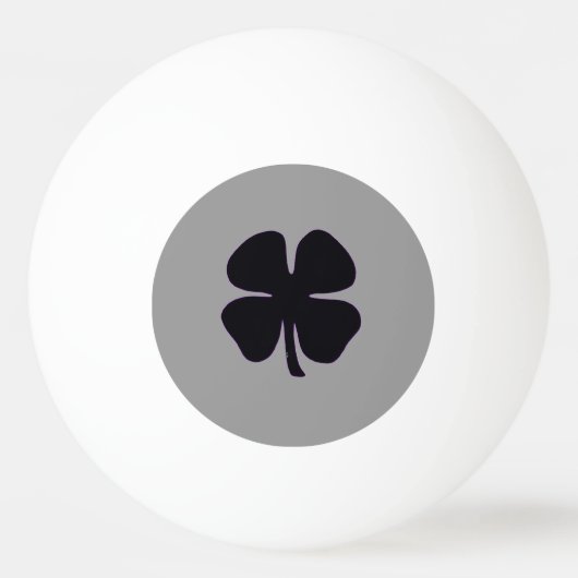 Balle De Ping Pong Black Clover grey 1 étoile ping-pong ball (Devant)