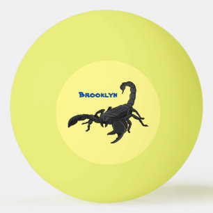 Balle De Ping Pong Black hungry scorpion