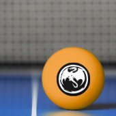 Balle De Ping Pong Blanc Dragon jaune brillant 1 étoile ping pong bal (Filet)