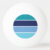 Balle De Ping Pong Bleu (Devant)