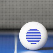 Balle De Ping Pong Bleu Chic (Filet)