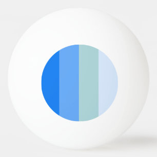 Balle De Ping Pong Blue Stripes Maritime