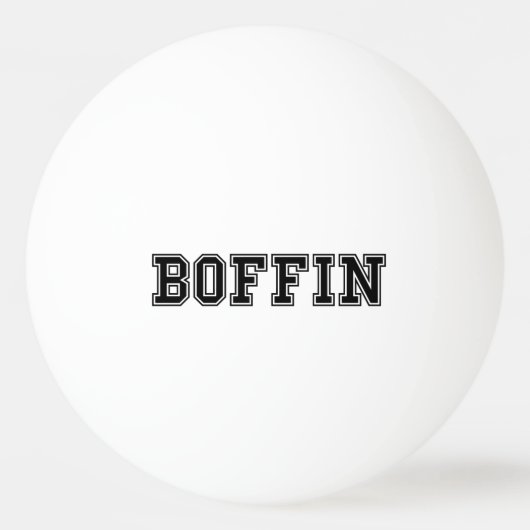 BALLE DE PING PONG BOFFIN (Devant)