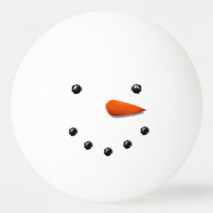 Balle De Ping Pong Bonhomme de neige de vacances amusant