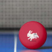 Balle De Ping Pong "Bonne année" en lapin chinois Zodiac (Filet)
