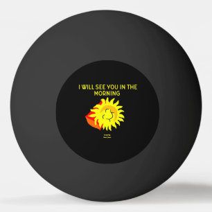 Balle De Ping Pong Bonne nuit Sun Ping Ping Ball