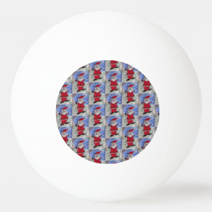 Balle De Ping Pong Bonne Père Noël
