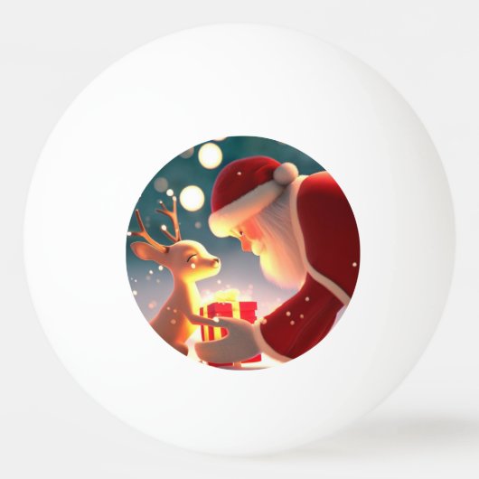Balle De Ping Pong Bonté de Noël (1) (Devant)