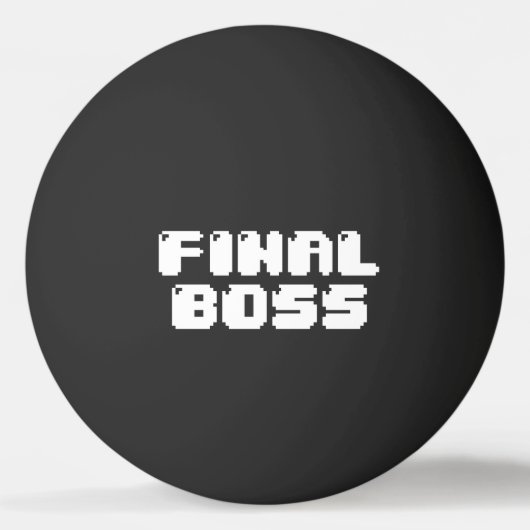 BALLE DE PING PONG BOSS PING PONG BALL FINAL (Devant)